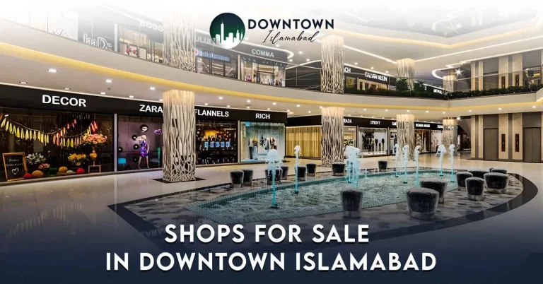 Shops for Sale in Downtown Islamabad